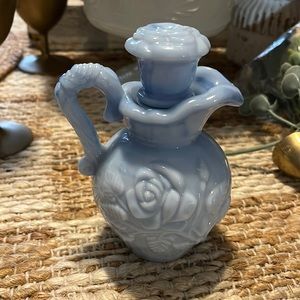 Vintage May 1978 Avon Victoriana Bubble Bath Perfume Pitcher